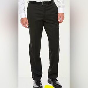 Stafford Black Tailored Pants 34x30